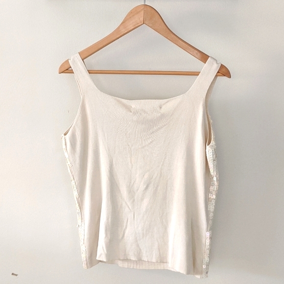 Vintage Silk Blend Knit Top - Picture 3 of 5